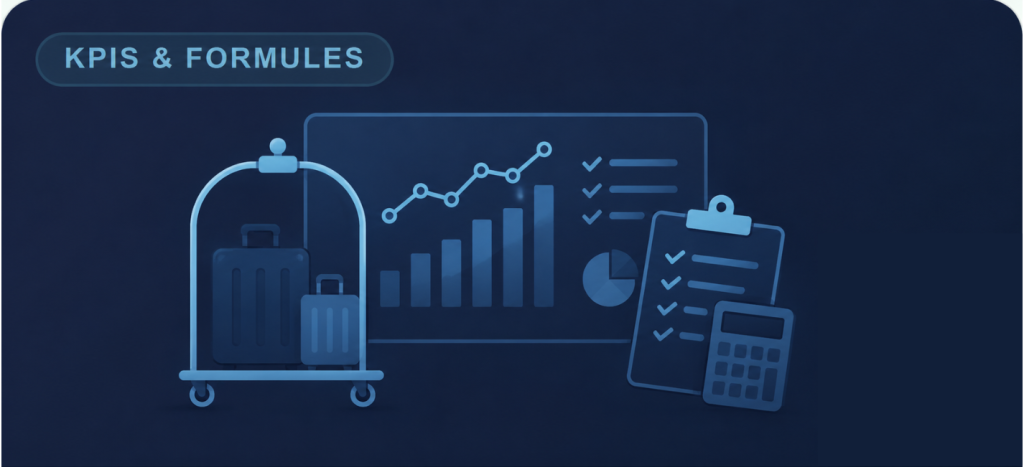 Illustration du pick-up hôtel – Montée en charge et Revenue Management